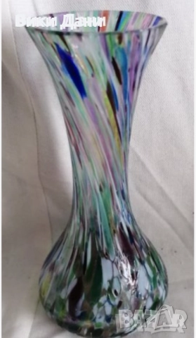 вази Морано цветно стъкло, снимка 14 - Вази - 30491748