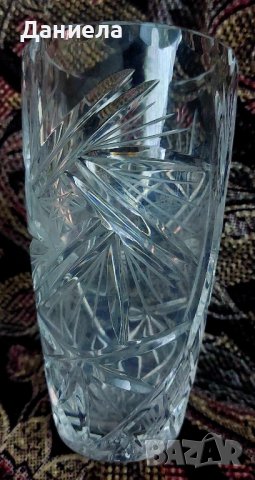 Кристална ваза, снимка 3 - Вази - 43897645
