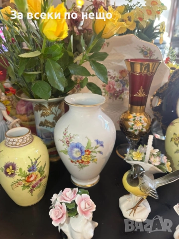 Höchst Porzellan-Manufaktur Germany  Mainz Circa 1977 Код P1692, снимка 8 - Вази - 52960336