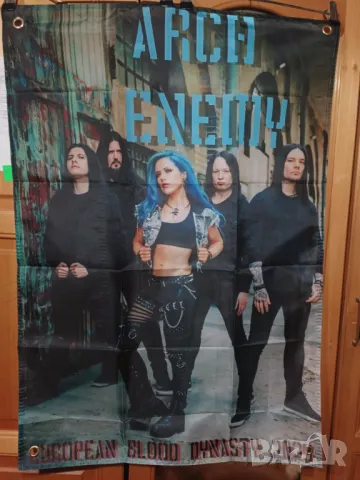 ARCH ENEMY European Blood Dynasty 2025 Flag , снимка 2 - Китари - 48452403