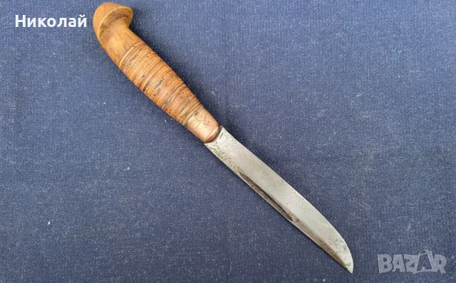 Финка, скандинавски нож , снимка 6 - Антикварни и старинни предмети - 50305415