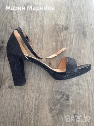 Дамски сандали на ток, снимка 3 - Сандали - 48626328