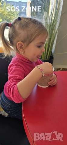 СРЕБЪРНА ГРИВНА СЪС СИН ИЛИ РОЗОВ ТОПАЗ И ПЕРИДОТ 925, снимка 8 - Гривни - 52367480