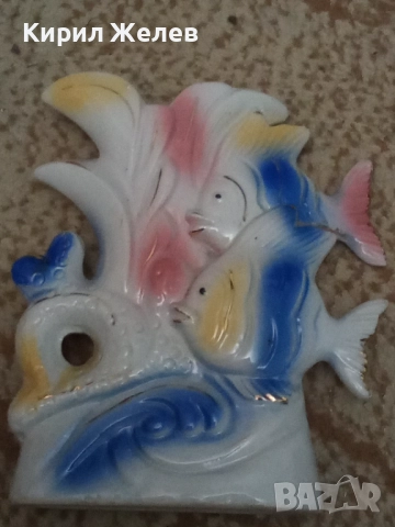 Ваза с риби порцелан 51708