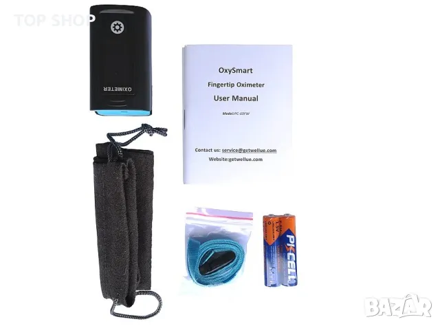 Висококачествен оксиометър от Viatom Wellue Oxysmart Fingertip Oximeter (PC-60 F), снимка 9 - Уреди за диагностика - 48648442