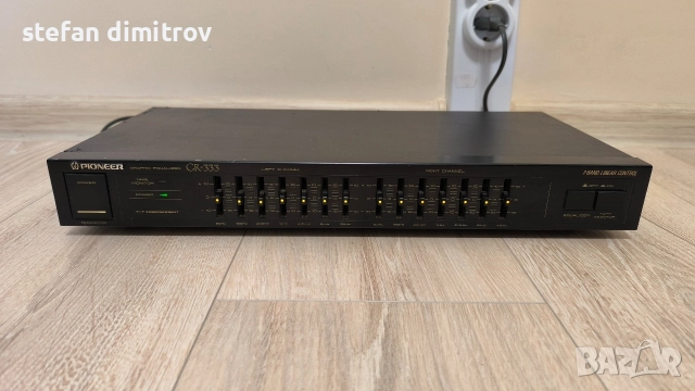 PIONEER GR 333 Стерео графичен еквалайзер 7 ленти Винтидж 1989