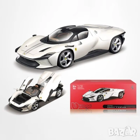 Bburago Ferrari Daytona SP3 1:18 signature series;Ferrari GTO 250 1:24, снимка 2 - Колекции - 53238632