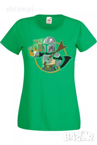 Дамска тениска Star Wars mandalorian baby yoda 2,Филм,Игра,superhero,Изненада,Подарък,Повод,, снимка 7 - Тениски - 37732021