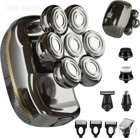 НОВА мулти самобръсначка VODOZAVA RQ 7900 6-в-1, снимка 2 - Електрически самобръсначки - 48105977