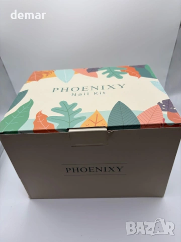Комплект гел лакове за нокти PHOENIXY, 48W UV лампа, 35 цвята + 5 покрития, подарък за жени, снимка 9 - Продукти за маникюр - 53534146