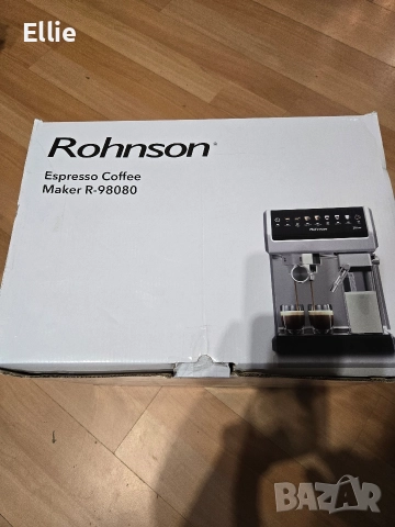 Кафемашина Rohnson Espresso Coffee MakerR-98080, снимка 3 - Кафемашини - 52617568