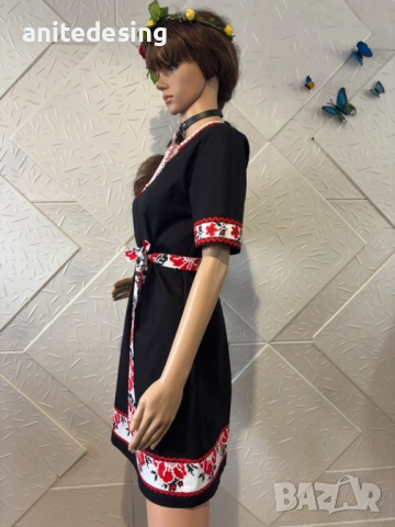 Дамска или детска туника с Български етно мотиви,, снимка 5 - Туники - 53596559