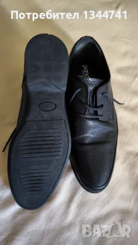 Мъжки кожени обувки Pandew 41, снимка 2 - Официални обувки - 48765374