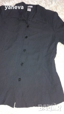 ✌➡ "Катина" черна риза , снимка 8 - Ризи - 27062143