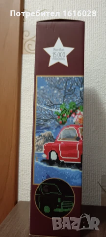 Нов Коледен диамантен гоблен със светещи елементи в тъмното., снимка 2 - Гоблени - 50665415