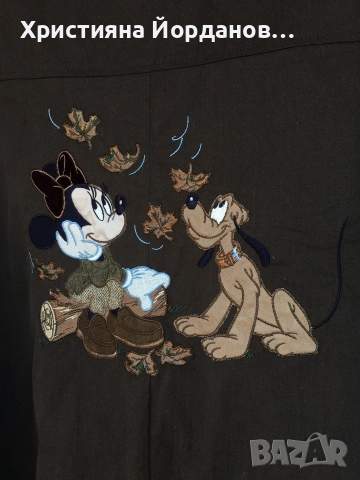 Винтидж зимно яке/палто Дисни, с вълнена подплата, М, снимка 15 - Якета - 52748105