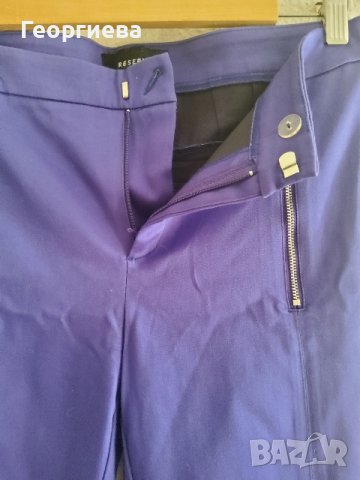 Виолетов панталон тип пурети