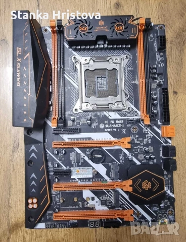 Геймърско дъно Gaming X 79, за части.