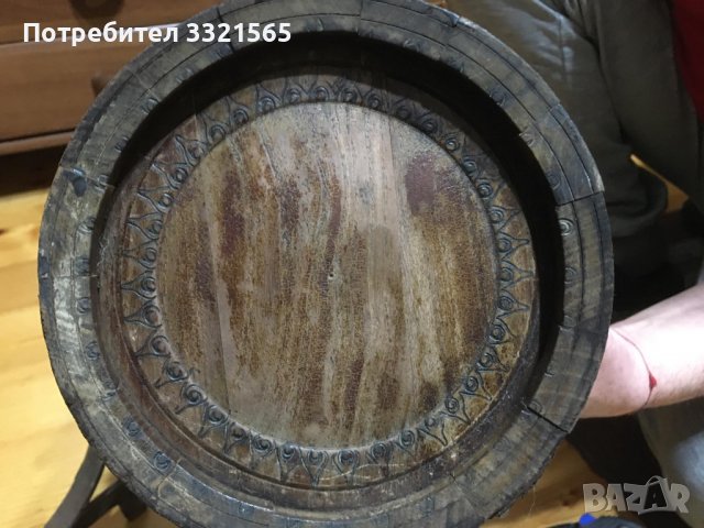 Старо малко буре със стойка, снимка 11 - Антикварни и старинни предмети - 39804659
