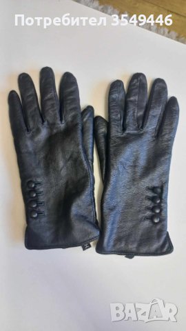 Дамски ръкавици от естествена кожа, снимка 4 - Ръкавици - 43838979
