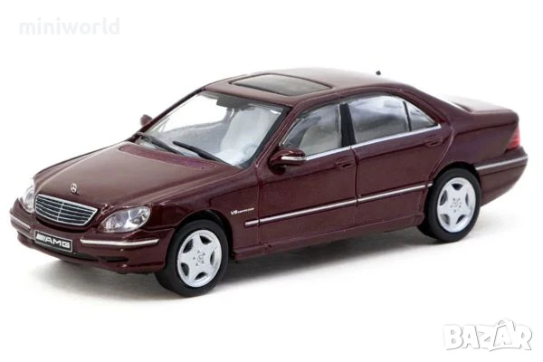 Mercedes-Benz S-Class S65 AMG W220 - мащаб 1:64 на TERMAC моделът е нов в кутия, снимка 1