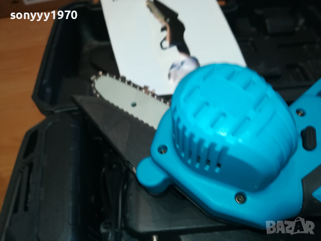 РЕЗАЧКА С ВЕРИГА И 2БР БАТЕРИЙ+ЗАРЯДНО И КУФАР 2003240944, снимка 16 - Градинска техника - 44854075