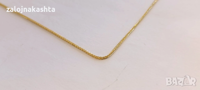 Нов-Златен синджир-1,52гр/14кр, снимка 3 - Колиета, медальони, синджири - 52799559