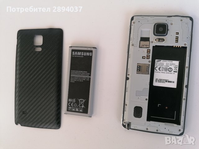 добре пазен SM-N910C Samsung Galaxy Note 4 Qualcomm С КУТИЯТА, снимка 3 - Samsung - 43625903