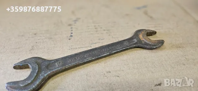 Качествен Гаечен ключ 17 19 български , снимка 4 - Ключове - 50402645