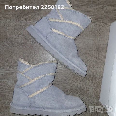 Bearpaw апрески естествен велур!, снимка 2 - Дамски боти - 53135828