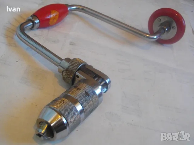 НОВ DIAMOND BRAND Made in China СТАРОТО КАЧЕСТВО РЕВЕРСИВЕН МАТКАП РЪЧНА ДРЕЛКА БОРМАШИНА 35,5см/ф13