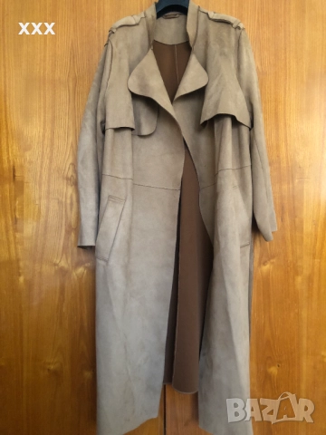 Елегантно дамско манто, снимка 3 - Палта - 52965923