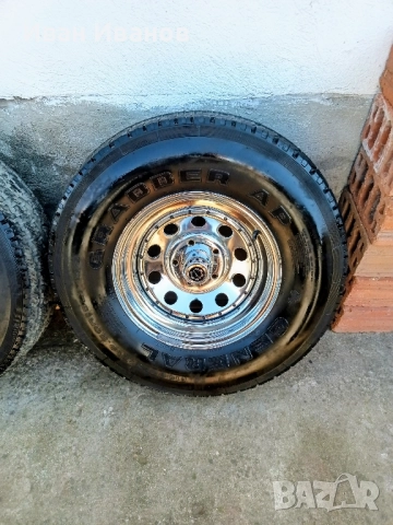 Джанти с гуми 5Х120 15 31 10.5 15 Off road , снимка 4 - Гуми и джанти - 51824982