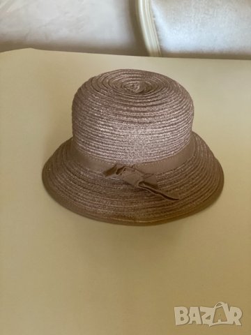 Детска сламена шапка, снимка 6 - Шапки, шалове и ръкавици - 33456560