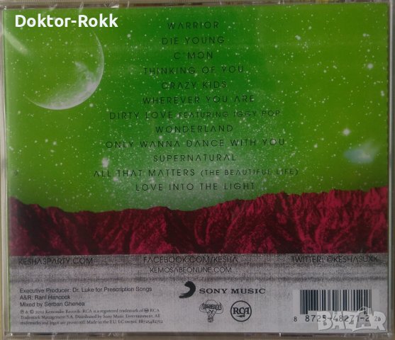 Ke$ha – Warrior (2012, CD), снимка 2 - CD дискове - 43302540