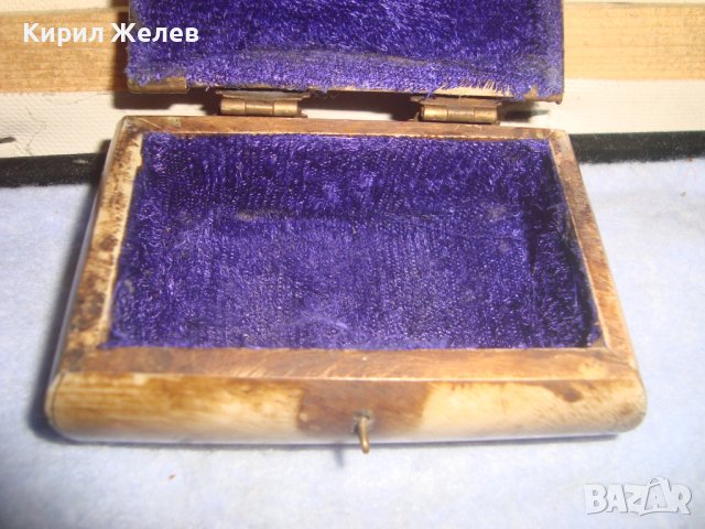 СТАРИННА ТИБЕТСКА КУТИЙКА за БИЖУТА от КАМИЛСКА КОСТ с БРОНЗОВ ОБКОВ и ПЛЮШ РЪЧНА ИЗРАБОТКА 32219, снимка 16 - Антикварни и старинни предмети - 38276290