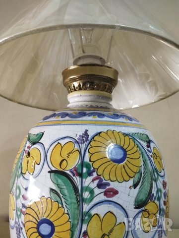 Ретро настолна лампа, снимка 3 - Настолни лампи - 43802630