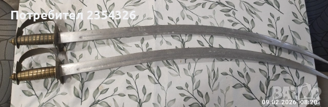 продавам две саби , снимка 3 - Други ценни предмети - 53409481