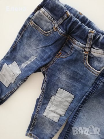 Бебешки дънки 2 бр. , снимка 3 - Бебешки дънки - 34907141