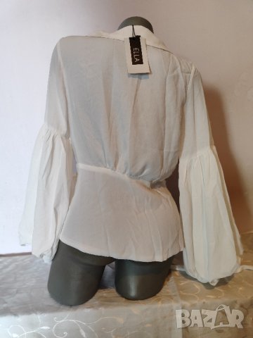 Бяло елегантно сако р-р М, ново, с етикет, снимка 10 - Сака - 40622578