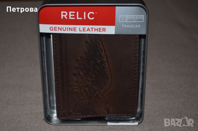 Relic by Fossil Traveler RML8516200 хоризонтален портфейл, снимка 5 - Портфейли, портмонета - 28349670