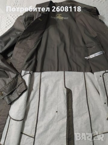 Оригинално манто Easy Comfort - №46 (XL). Промазана шлиферна материя, снимка 6 - Палта, манта - 32274147