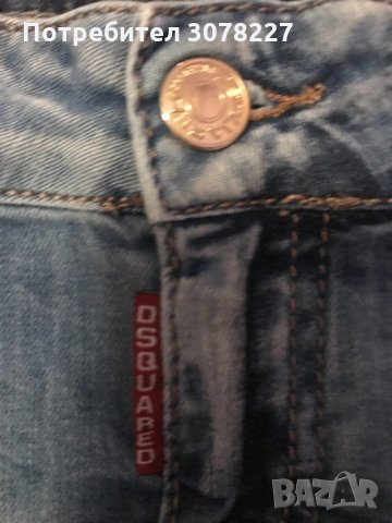 Къси дънкови панталонки “Dsquared”, снимка 3 - Дънки - 32958321