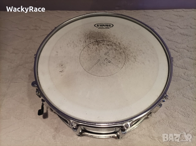 Метално барабанче 14x6.5 + калъф, снимка 2 - Ударни инструменти - 52930308