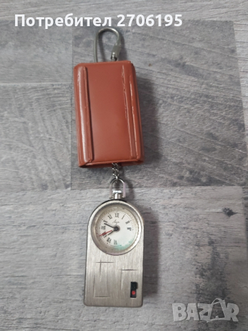Съветски часовник Luch Alarm Джобен часовник СССР Рядък, снимка 2 - Мъжки - 44843467