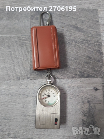 Съветски часовник Luch Alarm Джобен часовник СССР Рядък, снимка 2 - Мъжки - 44843467