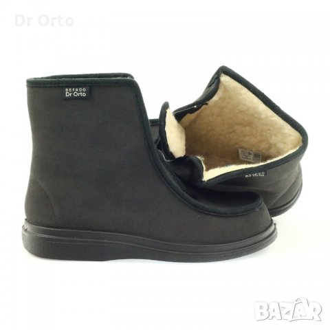 BEFADO DR ORTO Ортопедични ботинки с естествена вълна, снимка 5 - Мъжки боти - 26291842