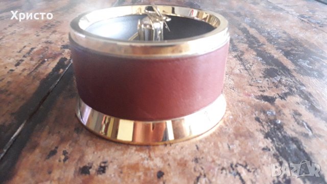 кламерник магнитен Лерхе Lerche Солинген Solingen с 24 карата златно покритие и естествена кожа цвят, снимка 2 - Ученически пособия, канцеларски материали - 36693191