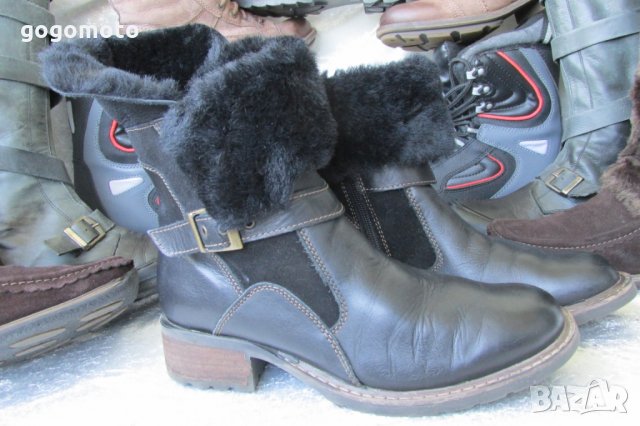 топли кафяви дамски боти, кубинки, ботуши,N- 38, Weather Rated Winter Snow Boots, естествена кожа +, снимка 7 - Дамски боти - 33415755