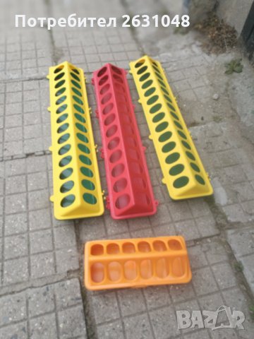 ПЛАСТМАСОВА ХРАНИЛКА ЗА птици и гълъби , снимка 1